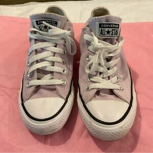Converse All stars purple Pattern Size 7